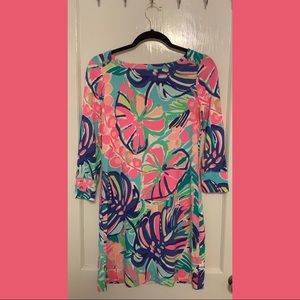 Lilly Pulitzer Boatneck T-Shirt Dress